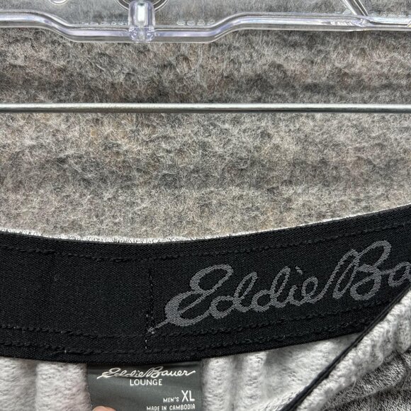 Eddie Bauer Sweatpants Men XL Gray Casual Drawstring Elastic Waist Pants - Picture 5 of 12